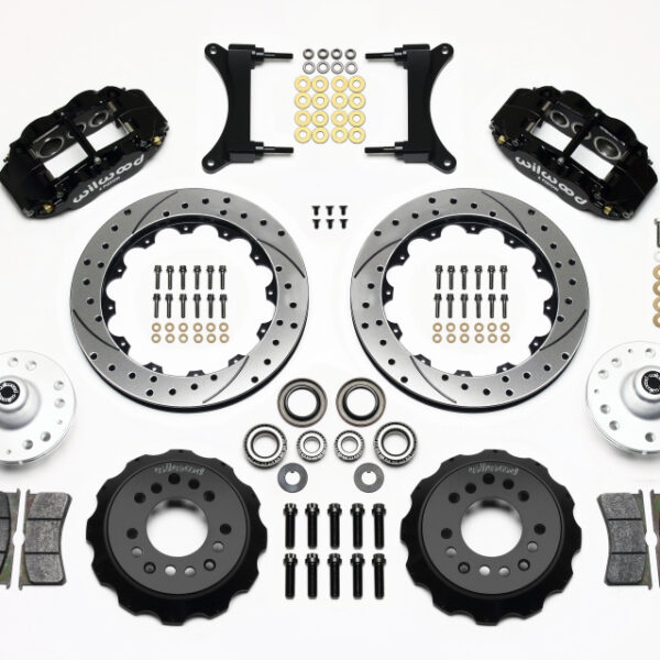 Wilwood Narrow Superlite 6R Front Hub Kit 12.88in Drilled 79-87 GM G Body