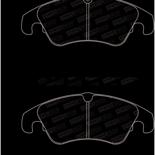 StopTech 12-19 Audi A6 / 11-18 Audi A7 Quattro Sport Brake Pads w/Shims and Hardware - Front