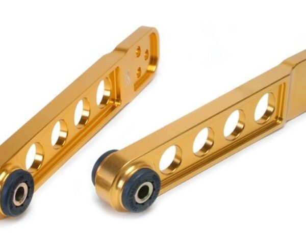 Skunk2 01-05 Honda Civic Gold Anodized Rear Lower Control Arm (Includes Socket Tool)