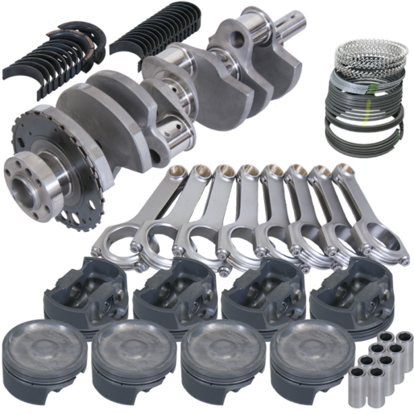 Eagle Chevy LS3/LS4 3.905in Bore +26.00cc Dish .125in OS Rotating Assembly Kit w/ 24 Tooth Reluctor