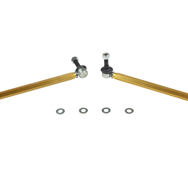 Whiteline 05-10 Chevy Cobalt/6/09+ Cruze/06-11 HHR Front Sway Bar - Link Assembly H/D Adj Steel Ball
