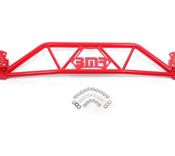 BMR 15-20 Ford Mustang Front Twin Tube Design Strut Tower Brace - Red