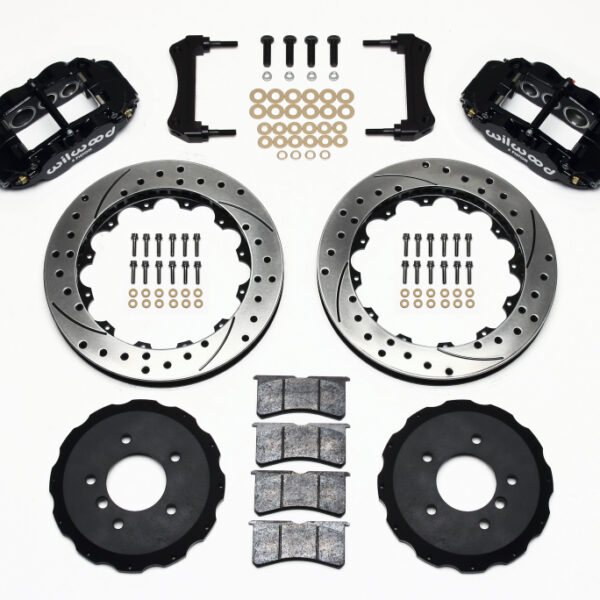 Wilwood Narrow Superlite 6R Front Hat Kit 13.06in Drilled E36 BMW M3