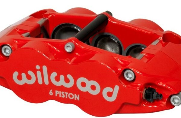 Wilwood Caliper-Narrow Superlite 6R-RH - Red 1.38/1.12/1.12in Pistons 1.10in Disc