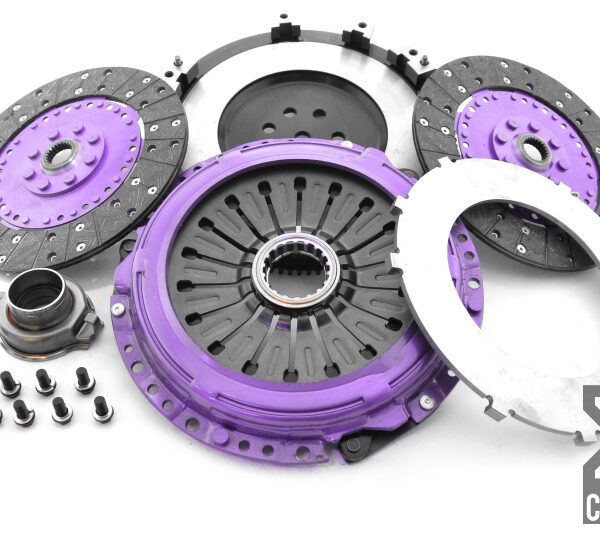 XClutch 1997 Mitsubishi Lancer EVO IV 2.0L 9in Twin Solid Organic Clutch Kit