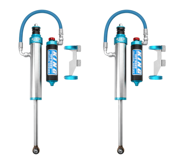 King Shocks 2007+ Toyota Tundra Rear 2.5 Dia Remote Reservoir Shock w/Adjuster (Pair)