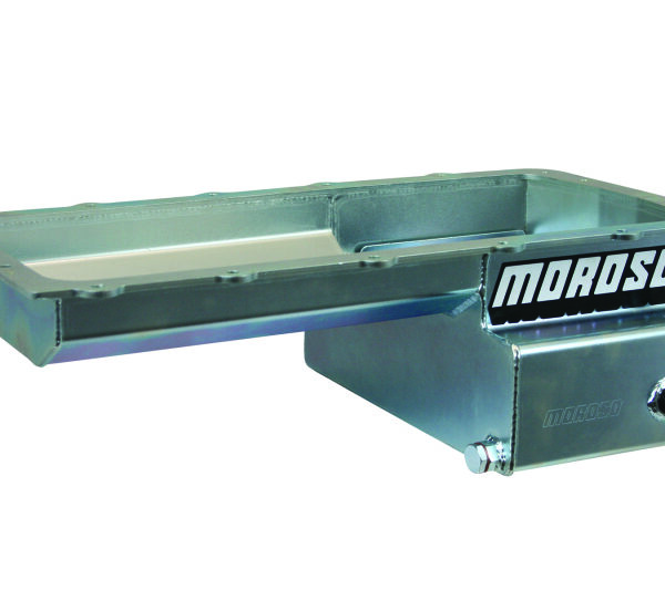 Moroso Ford 5.0 Coyote (w/Front Sump) Road Race Baffled Wet Sump 7qt 6.25in Steel Oil Pan