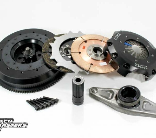 Clutch Masters 07-10 BMW 335 3.0L N54 Twin-Disc (Race/Street) Clutch Kit w/ Aluminum Flywheel