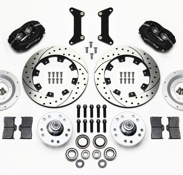 Wilwood Forged Dynalite Front Kit 12.19in Drilled 79-87 GM G Body