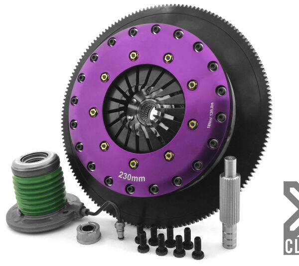 XClutch 07-12 Ford Mustang Shelby GT500 5.4L 9in Twin Solid Organic Clutch Kit