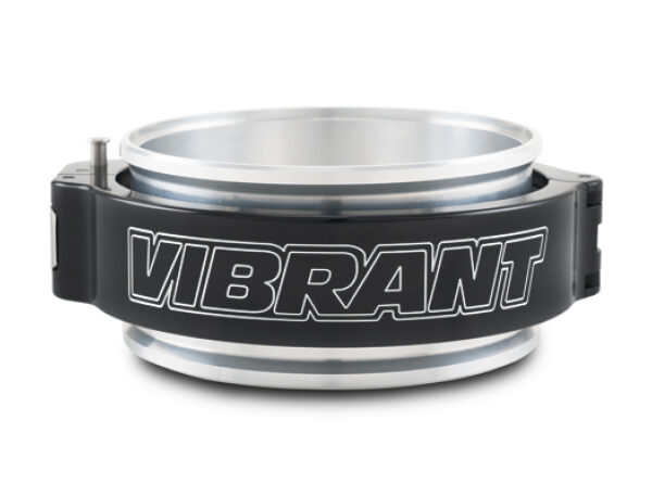 Vibrant 4in O.D. Aluminized HD 2.0 Clamp Assembly - Anodized Black