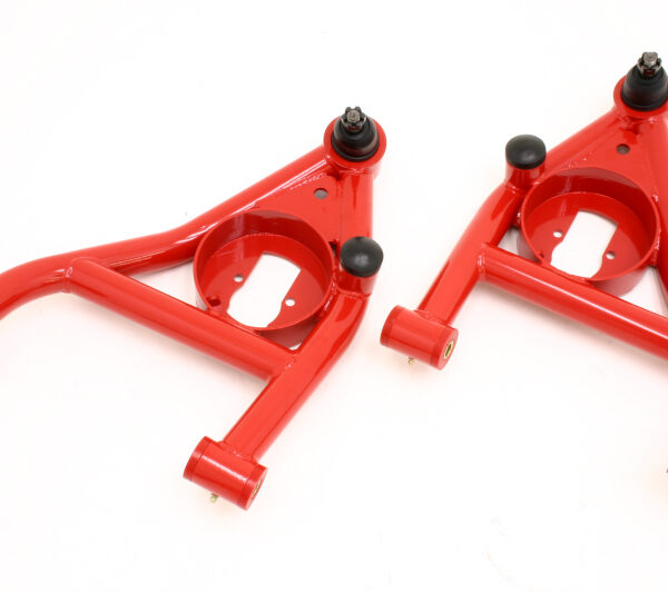 BMR 67-69 1st Gen F-Body Lower A-Arms Non-Adj. Rear Bump Stops (Polyurethane) - Red