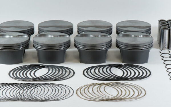 Mahle MS Piston Set LS 5.3L 3.800in Bore 3.622in Stroke 6.125in Rod .927in Pin -4.2cc 9.8 CR