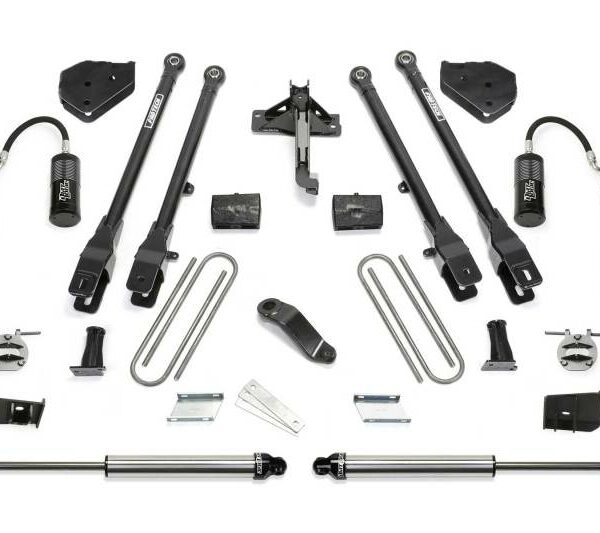 Fabtech 17-21 Ford F250/F350 4WD 4in 4Link Sys w/4.0 & 2.25