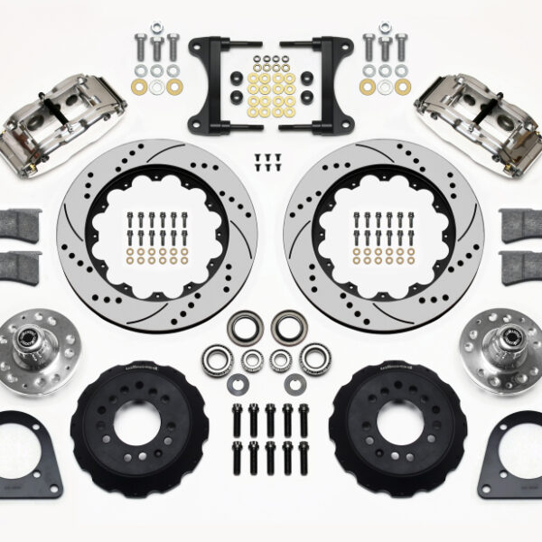 Wilwood Narrow Superlite 6R Front Hub Kit 14.00in Drill Pol TCI-IFS 71-78 (Pinto Based)