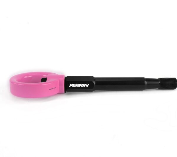 Perrin 2022 Subaru WRX / 18-21 Crosstrek Tow Hook Kit (Rear) - Hyper Pink