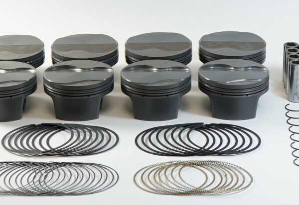 Mahle MS Piston Set GM L92/LS3 377ci 4.070in Bore 3.622stk 6.125in Rod 0.927 Pin 2cc 10.8CR Set of 8