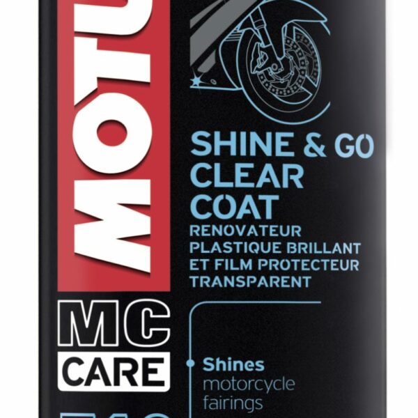 Motul 13oz Cleaners SHINE & GO - Silicone Clean (13 oz) (Aerosol)