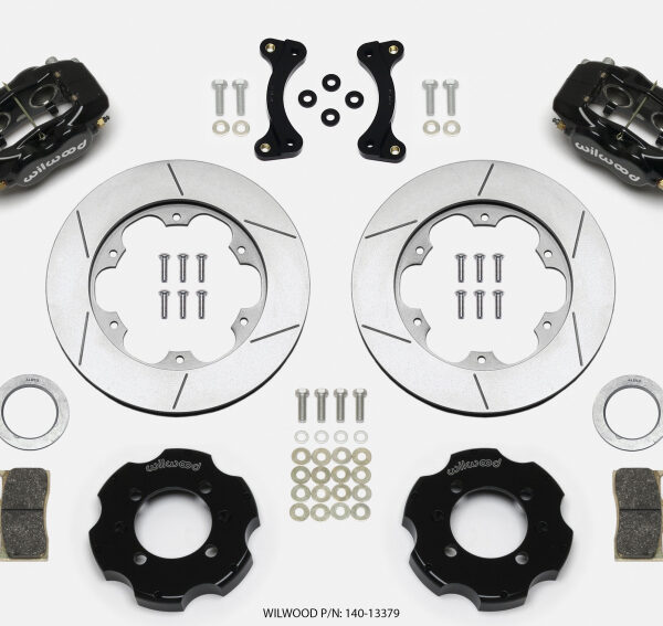 Wilwood Forged Dynalite Front Hat Kit 11.00in GT Rotor 95-05 Miata