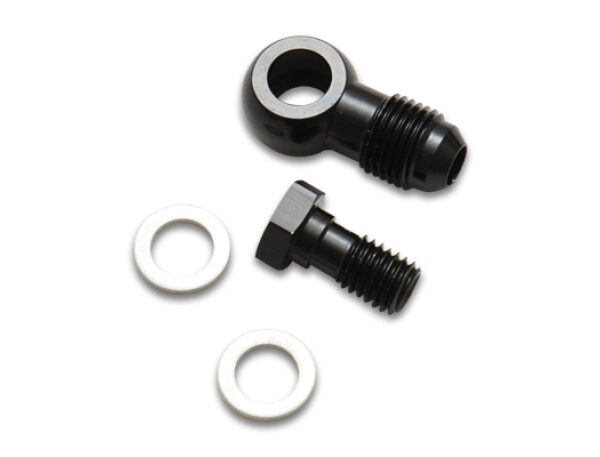 Vibrant Single Male Banjo Adapter Assembly -8AN Banjo M12x1.25 Adaptor Fitting