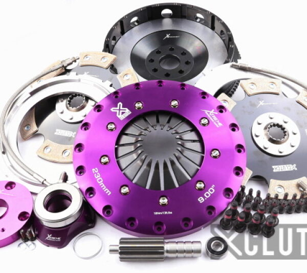 XClutch 93-95 Toyota Supra Twin Turbo 3.0L 9in Twin Solid Ceramic Clutch Kit