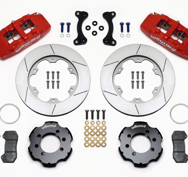 Wilwood Dynapro 6 Front Hat Kit 11.00in GT Rotor Red 95-05 Miata