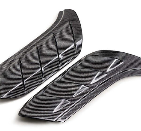 Ford Racing 22-24 Bronco Raptor 2x2 Twill Carbon Fiber Fender Vent Set- Gloss