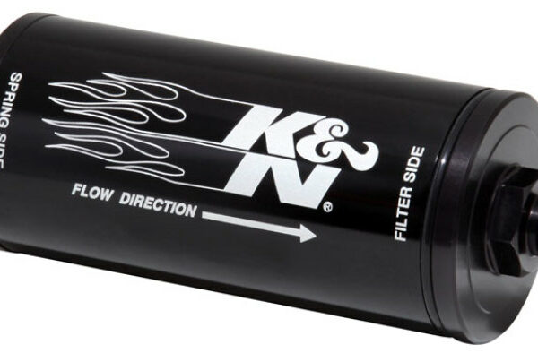 K&N 2in OD x 6in L 6AN 25 Micron In-Line Fuel/Oil FIlter