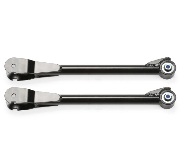 Fabtech 07-18 Jeep JK 4WD Short Control Arm Front Upper Links w/Poly Ball Joints - Pair