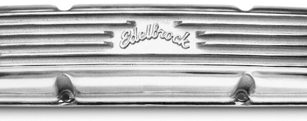 Edelbrock Valve Cover Classic Series Chevrolet 1959-1986 262-400 CI V8 Polshed
