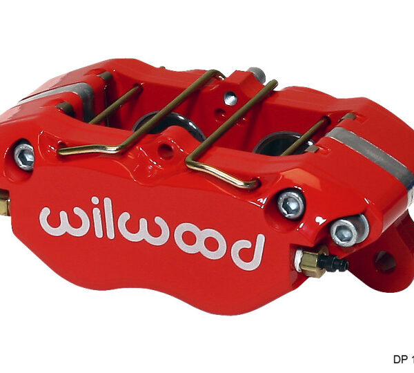 Wilwood Caliper-Dynapro 5.25in Mount - Red 1.38in Pistons .81in Disc