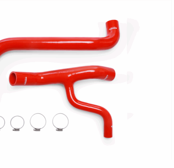 Mishimoto 98-04 Ford F-150 4.6L Red Silicone Radiator Hose Kit