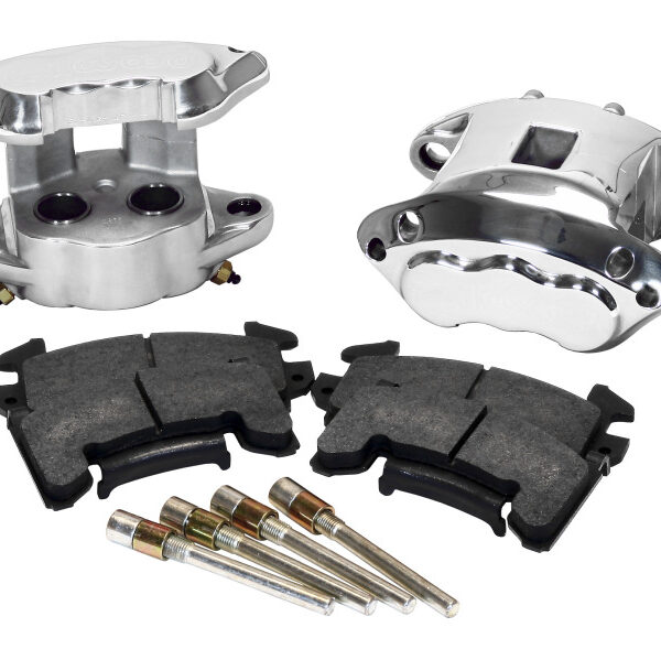 Wilwood D154 Rear Caliper Kit -Polished 1.12 / 1.12in Piston 1.04in Rotor