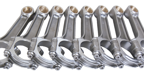 Eagle Chevrolet Big Block 5140 I-Beam Connecting Rod 6.135in w/ 7/16in ARP 8740 (Set of 8)