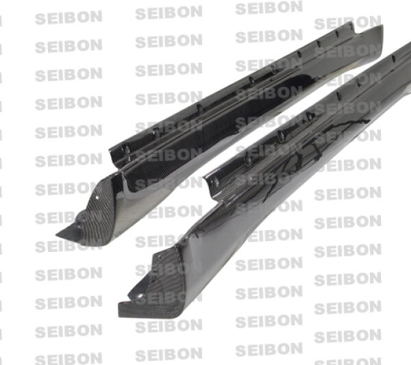Seibon 2003-2007 Infiniti G35 Sedan TW-Style Carbon Fiber Side Skirts