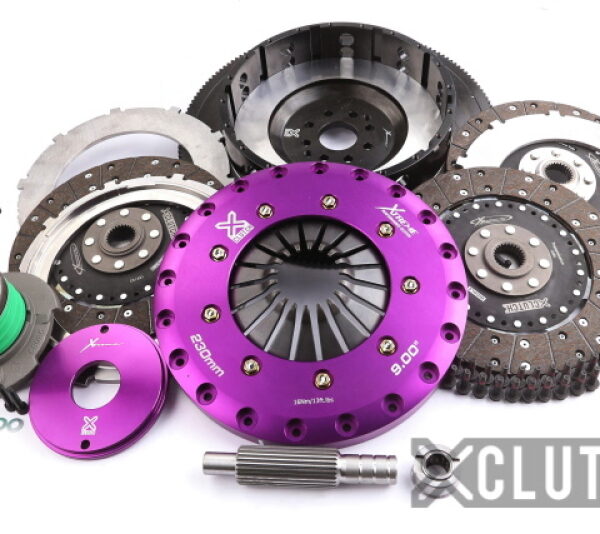 XClutch 07-12 Ford Mustang Shelby GT500 5.4L 9in Triple Solid Organic Clutch Kit