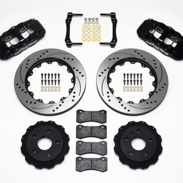 Wilwood AERO4 Rear Kit 14.25in Drilled 2010-2015 Camaro