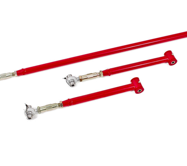BMR 82-02 3rd Gen F-Body On-Car Adj. Rear Suspension Kit Poly/Rod End - Red