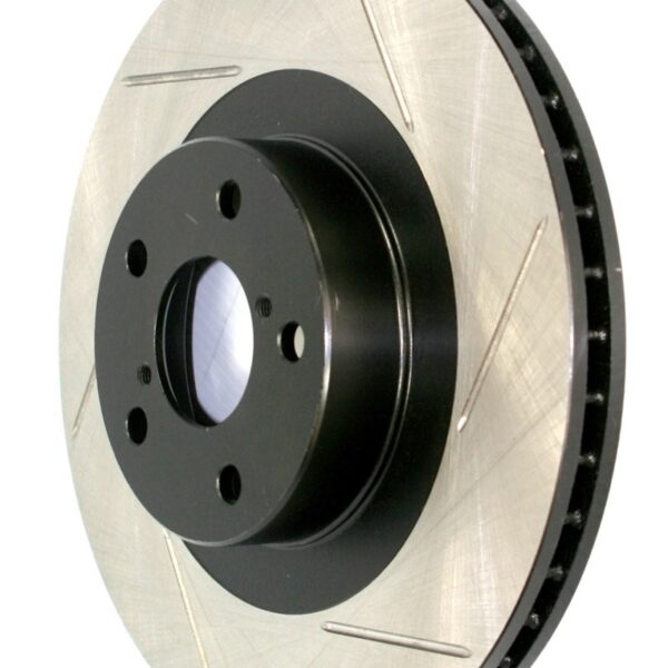StopTech PowerSlot 02-08 Chevy Avalanche / 99-06 Silverado Right Front Slotted Rotor