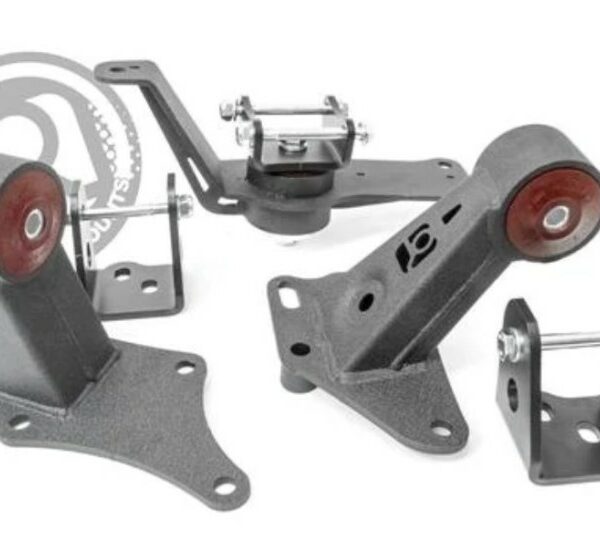 Innovative 00-09 Honda S2000 K-Series Black Steel Mounts 75A Bushings
