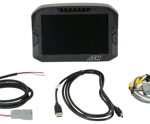 AEM CD-7 Non Logging Race Dash Carbon Fiber Digital Display (CAN Input Only)