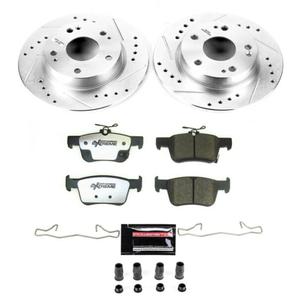 Power Stop 20-22 Honda Civic Rear Z26 Street Brake Kit