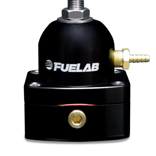 Fuelab 535 TBI Adjustable Mini FPR 10-25 PSI (2) -6AN In (1) -6AN Return - Black