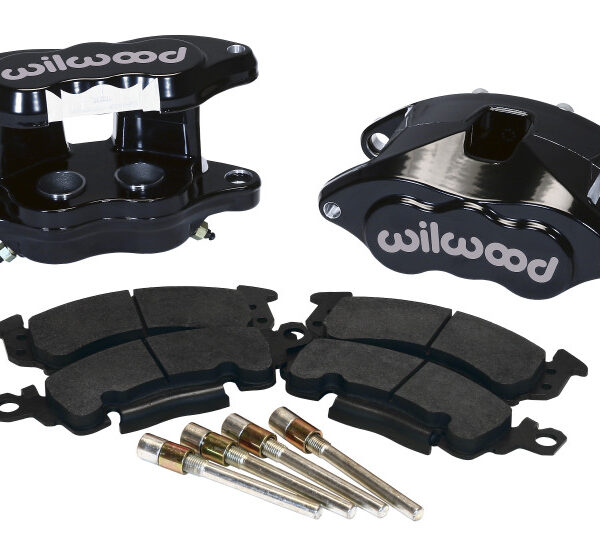 Wilwood D52 Rear Caliper Kit - Black Pwdr 1.25 / 1.25in Piston 1.28in Rotor