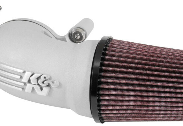 K&N 08-17 Harley-Davidson Touring Models Performance Air Intake System - Silver