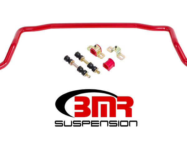 BMR 78-87 G-Body Front Solid 1.25in Sway Bar Kit w/ Bushings - Red