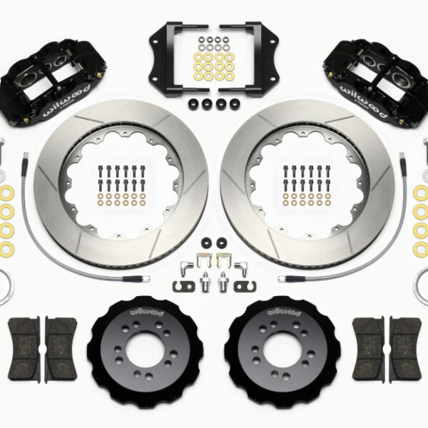Wilwood Narrow Superlite 6R Front Hat Kit 14.00in 2013-Up Ford Focus ST w/ Lines