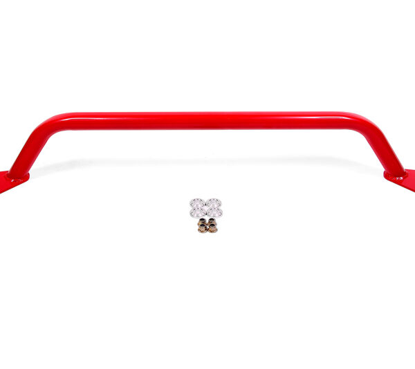BMR 08-18 Dodge Challenger Rear Strut Tower Brace - Red