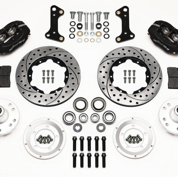 Wilwood Forged Dynalite Front Kit 11.00in Drilled 67-69 Camaro 64-72 Nova Chevelle