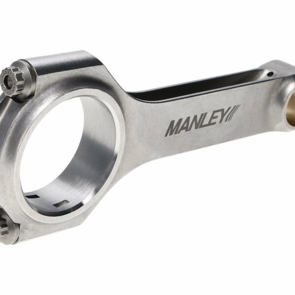 Manley Chevy Small Block 6.000in H Beam w/ ARP 2000 Connecting Rods - Set of 8